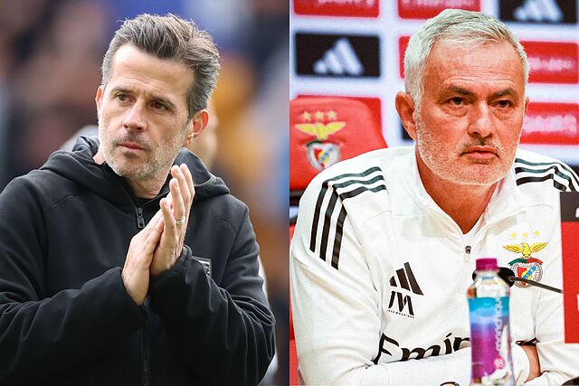 Marco Silva y Jos� Mourinho