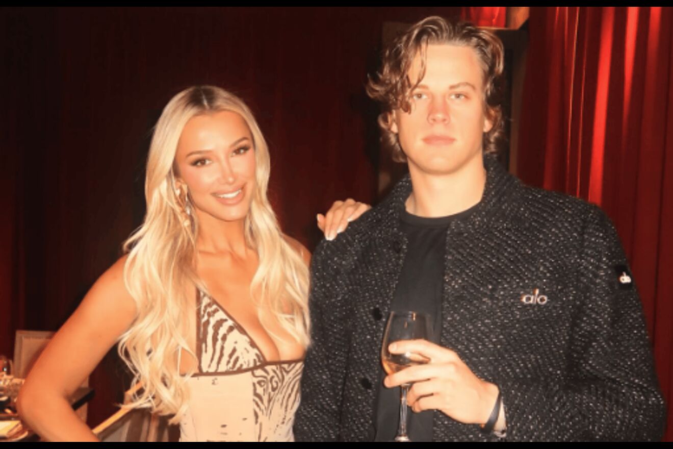 Sophie Julia and Joe Burrow