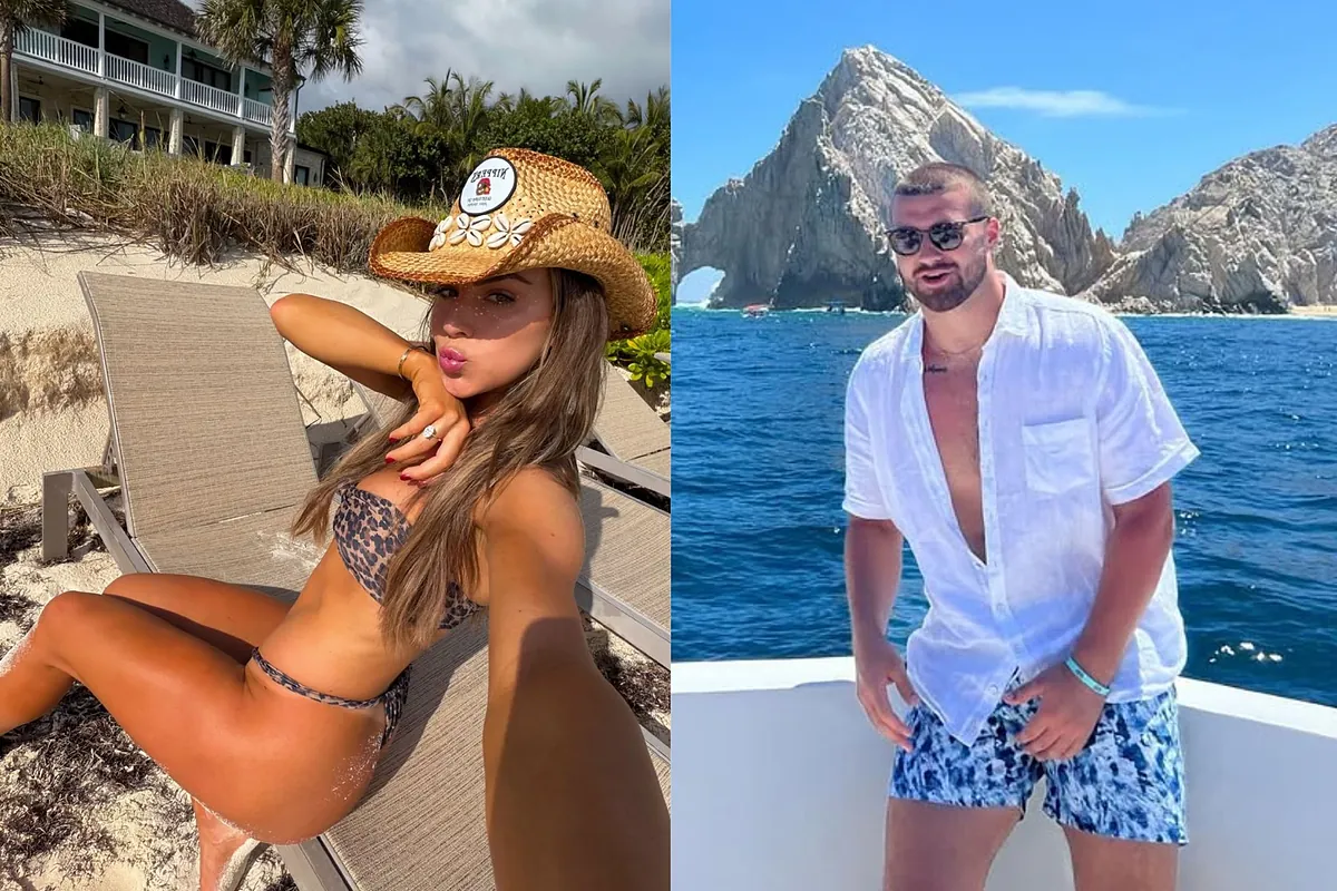 Haley Cavinder shares a personal moment alongside her fiancé Jake Ferguson