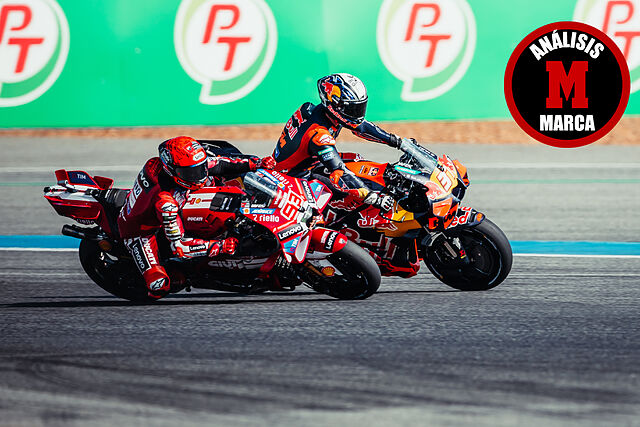 El lance pol�mico entre Acosta y Marc M�rquez en Buriram.