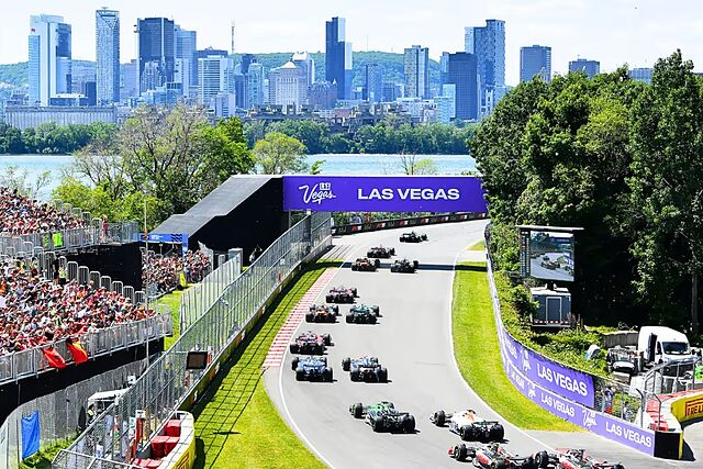 Primer sector del Circuito Gilles Villeneuve.