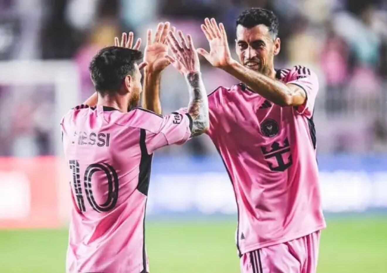 "I enjoy watching what Messi is capable of doing," admitted Sergio Busquets.