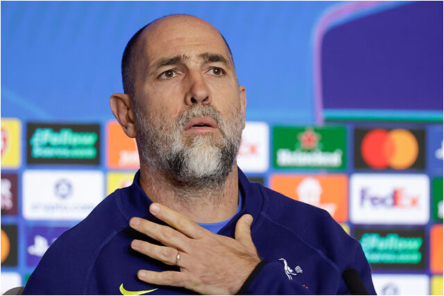 Tudor, con el Tottenham.