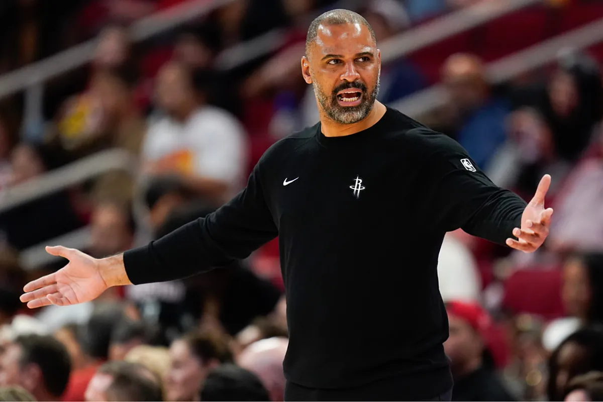 Ime Udoka refuses to ignore a heckler who invoked LeBron James after Houston's victory