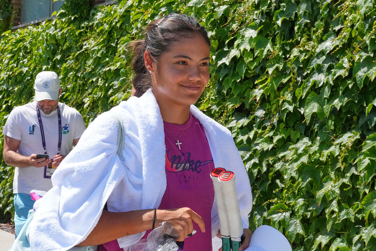 Emma Raducanu of Britain