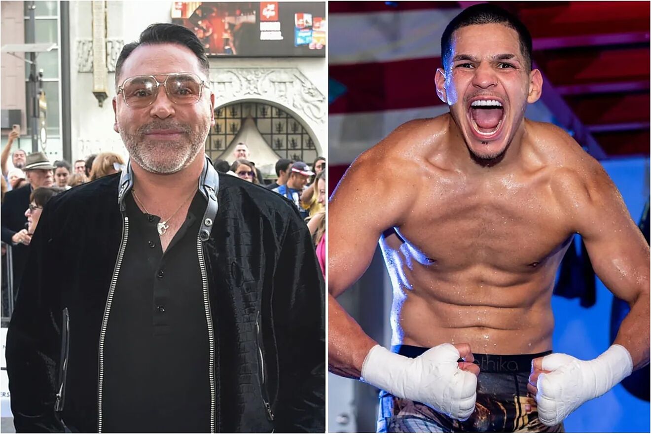 �scar de la Hoya and Edgar Berlanga.