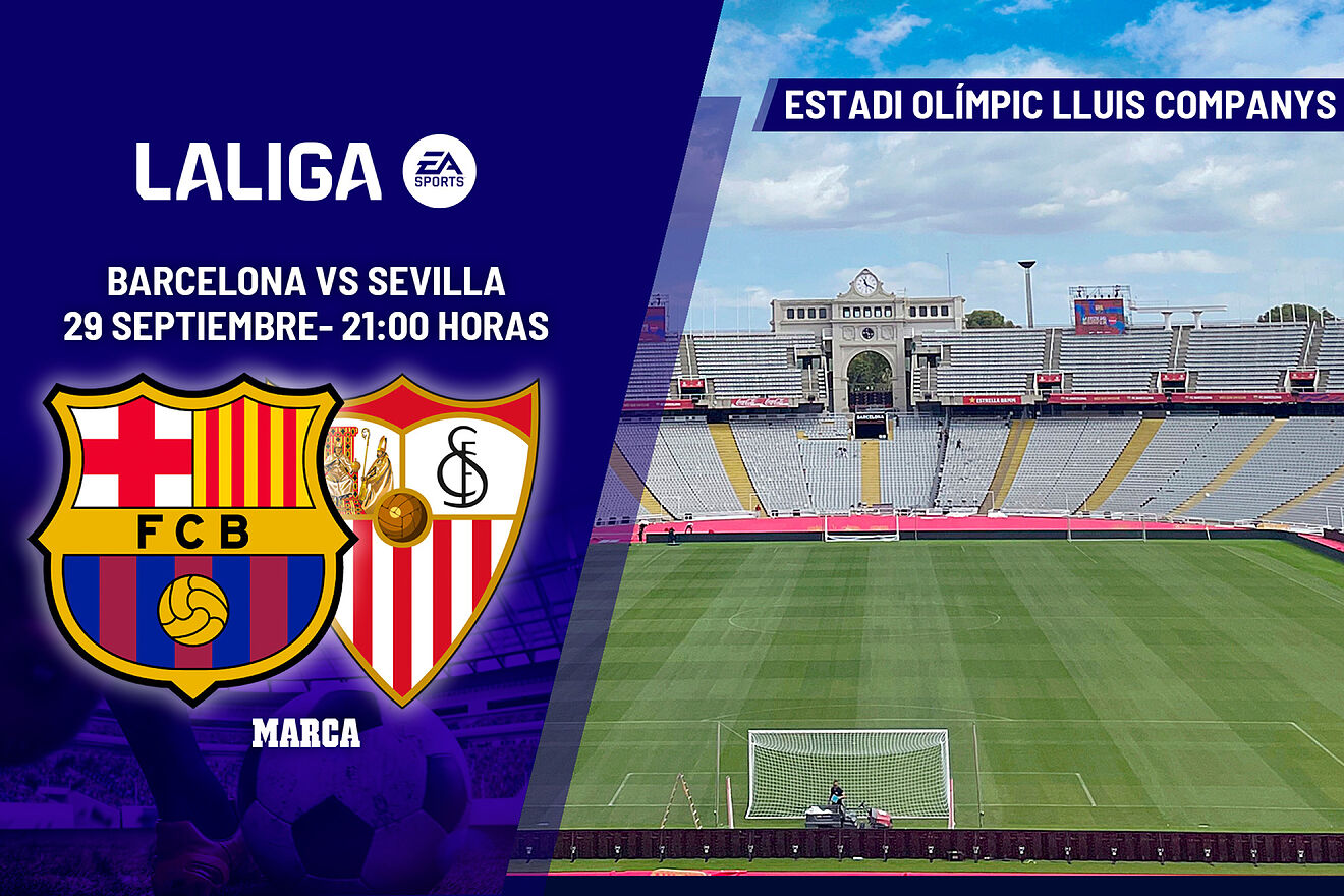 LaLiga EA Sports: Barcelona - Sevilla: horario y dónde ver en TV hoy el ...