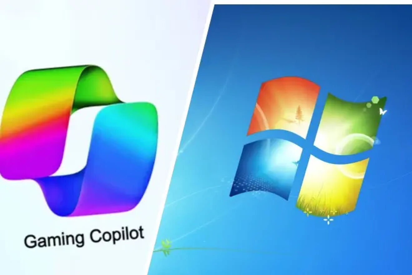 Gaming Copilot and Windows logos.