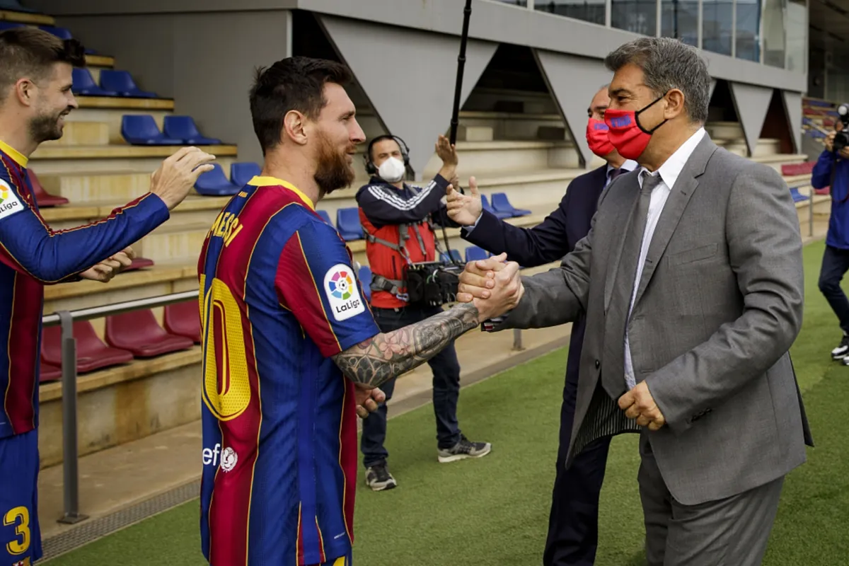 Laporta reveals the anecdote that shows his relationship with Messi