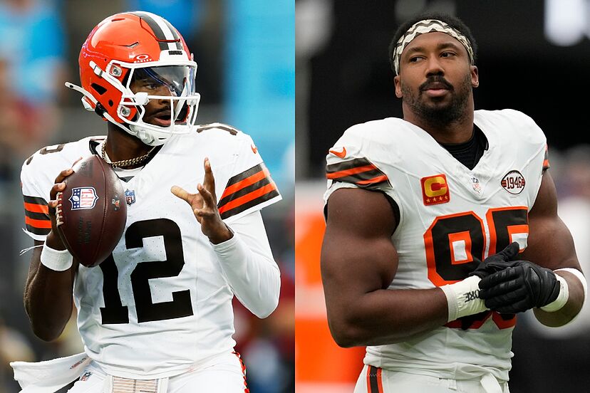We're going to need you": Myles Garrett avoids hitting Shedeur Sanders, says Browns will count on him | Marca