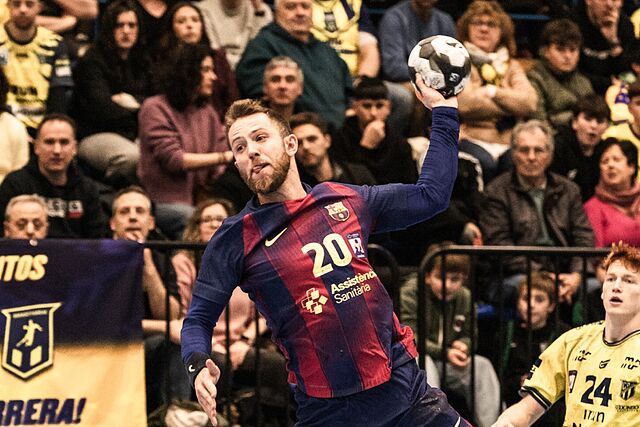 Aleix G�mez durante el partido ante el Ir�n.