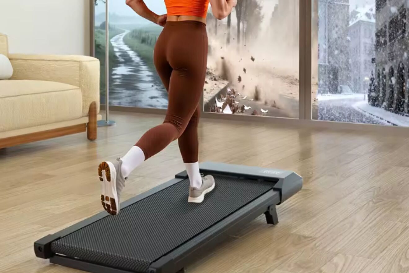 Una cinta de correr muy rebajada en Amazon.