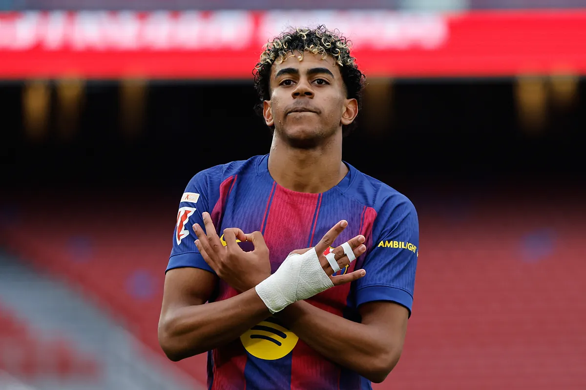 Lamine Yamal scores his first hat trick and leaves Lionel Messi and Cristiano Ronaldo behind