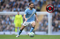 Bernardo Silva, durante un partido con el City.