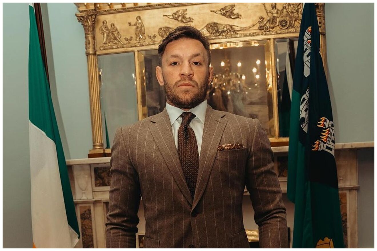 Conor McGregor during his political journey