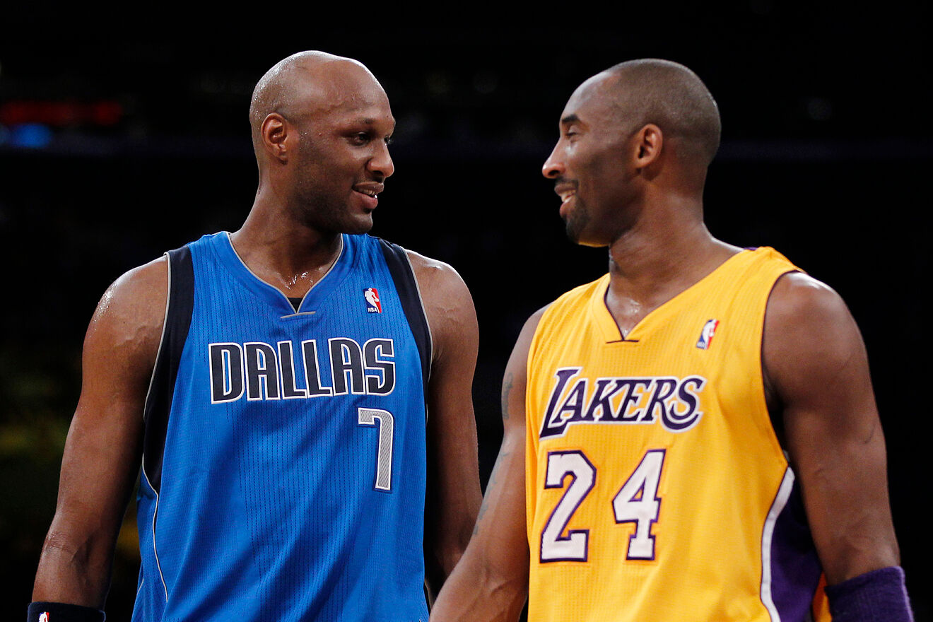 Odom and Bryant as opponents