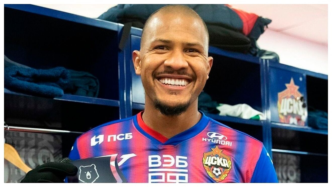 Salomón Rondón, designado 'MVP' contra el Akhmat Grozny.