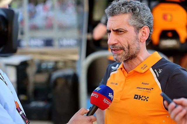 Andrea Stella, en el GP de Australia.