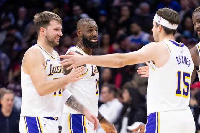 Lakers fans want to blame LeBron James for ruining Luka-Reaves chemistry but numbers tell a whole other story