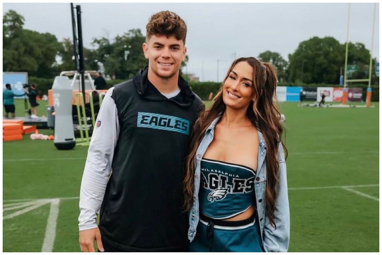 Cooper DeJean and Nikki Bella