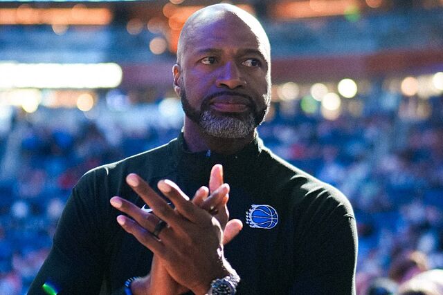 Jamahl Mosley, durante un partido con los Orlando Magic.