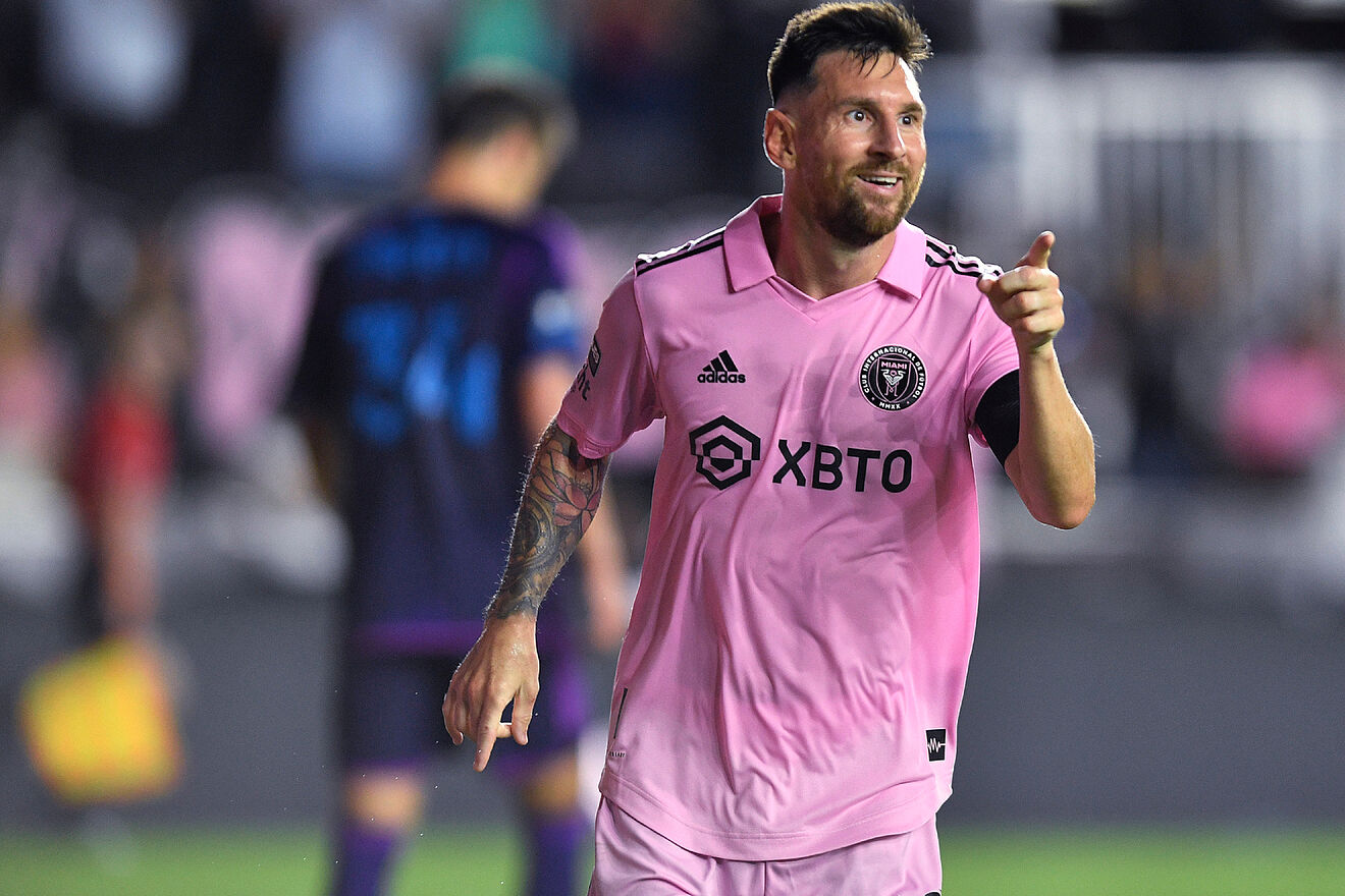 Leo, en una imagen reciente con el Inter.