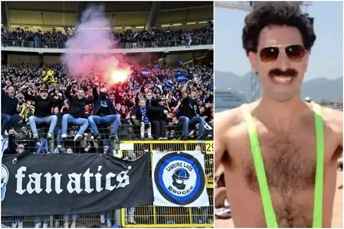Three Club Brugge fans arrested in Kazakhstan for dressing up as Borat