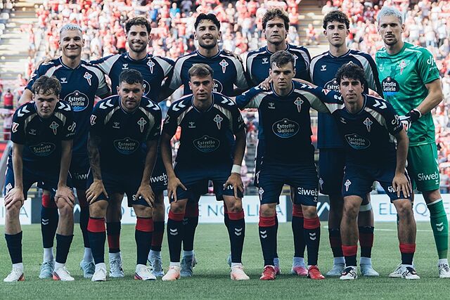 El once del Celta de Vigo en el empate a 2 ante el Braga