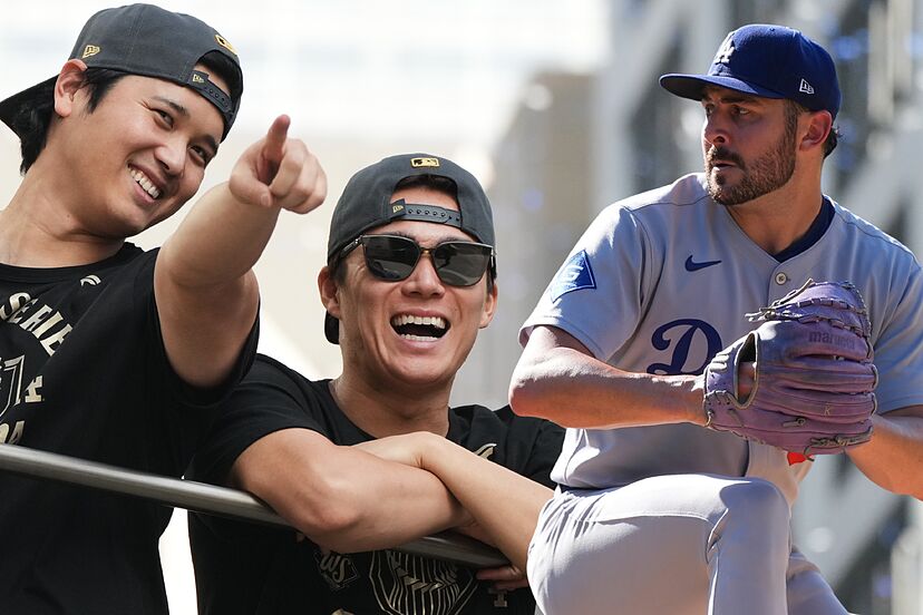 Dodgers under fire for ignoring Alex Vesia in World Series celebration |  Marca