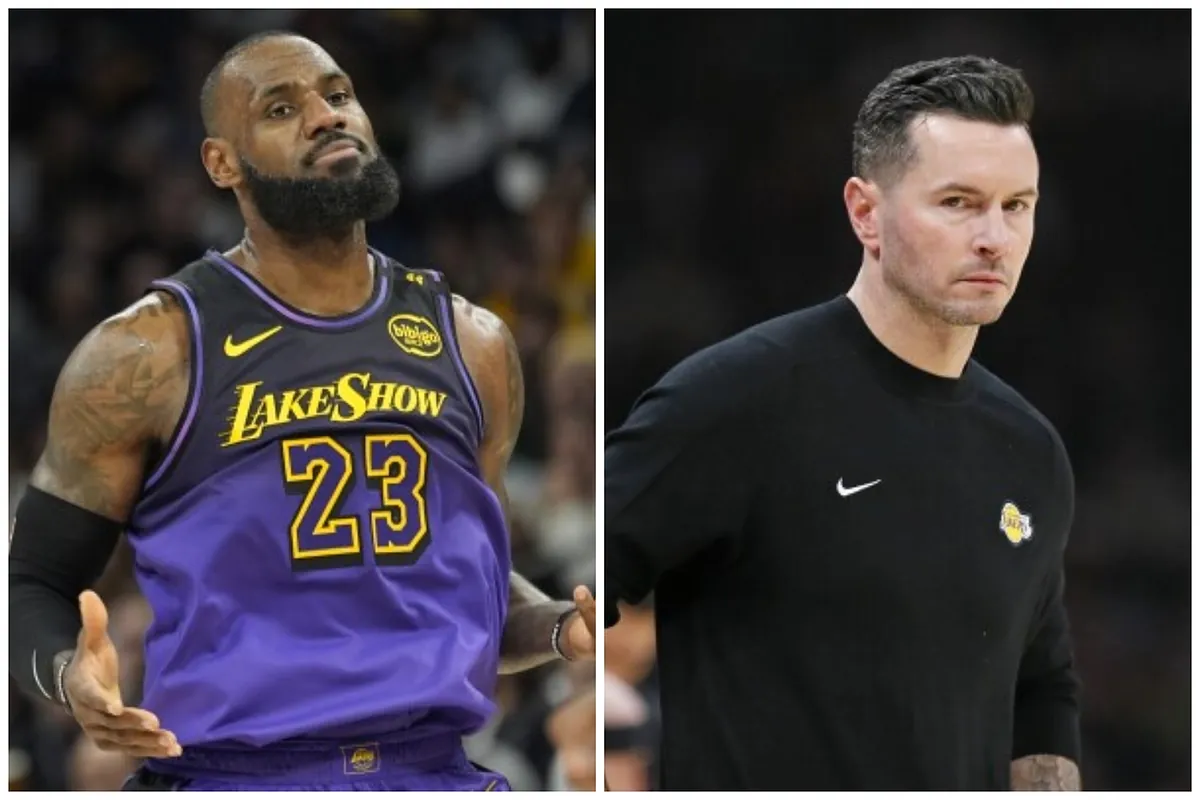 LeBron James and JJ Redick disagree about the Lakers' shooting situation  amid team struggles | Marca