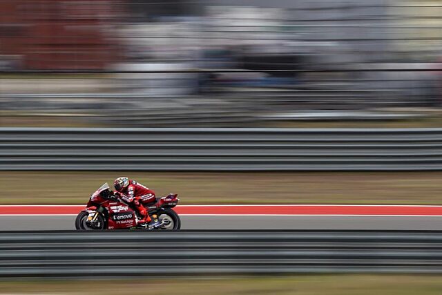 Marc M�rquez, en Austin.