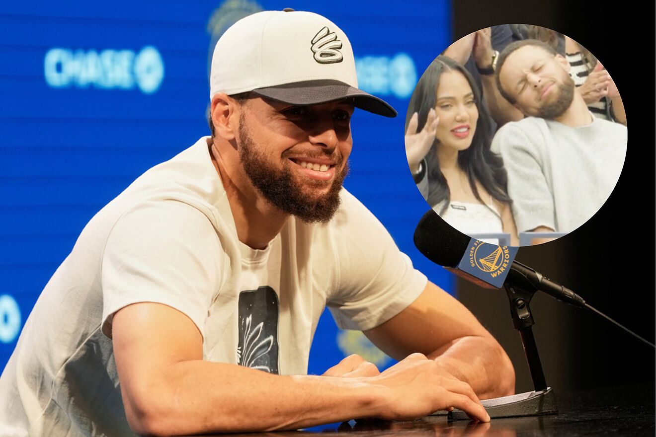 Stephen Curry's viral reaction steals the spotlight at US Open final...