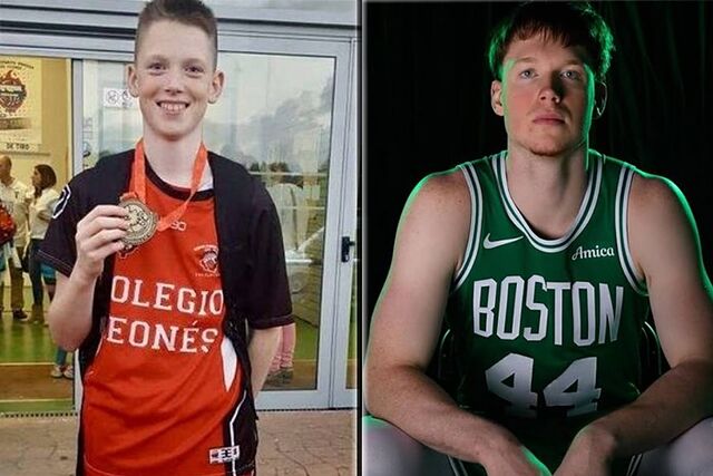 Max Shulga, el 'leon�s' que promocionan los Boston Celtics tras formarse en Espa�a