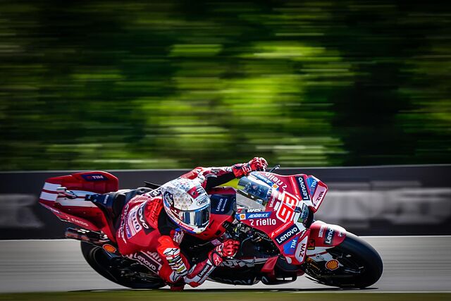 Marc M�rquez, en Brno.