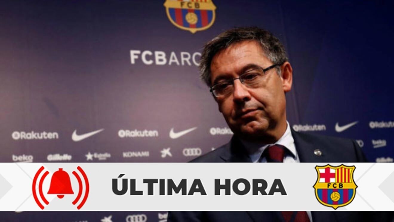 Bartomeu dimite ultima hora  y rueda de prensa dimision de Josep Maria...