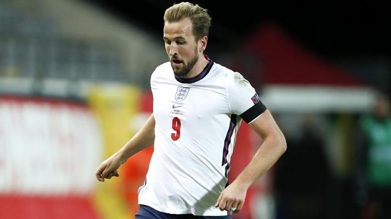 Kane, en un partido de la Eurocopa con Inglaterra.