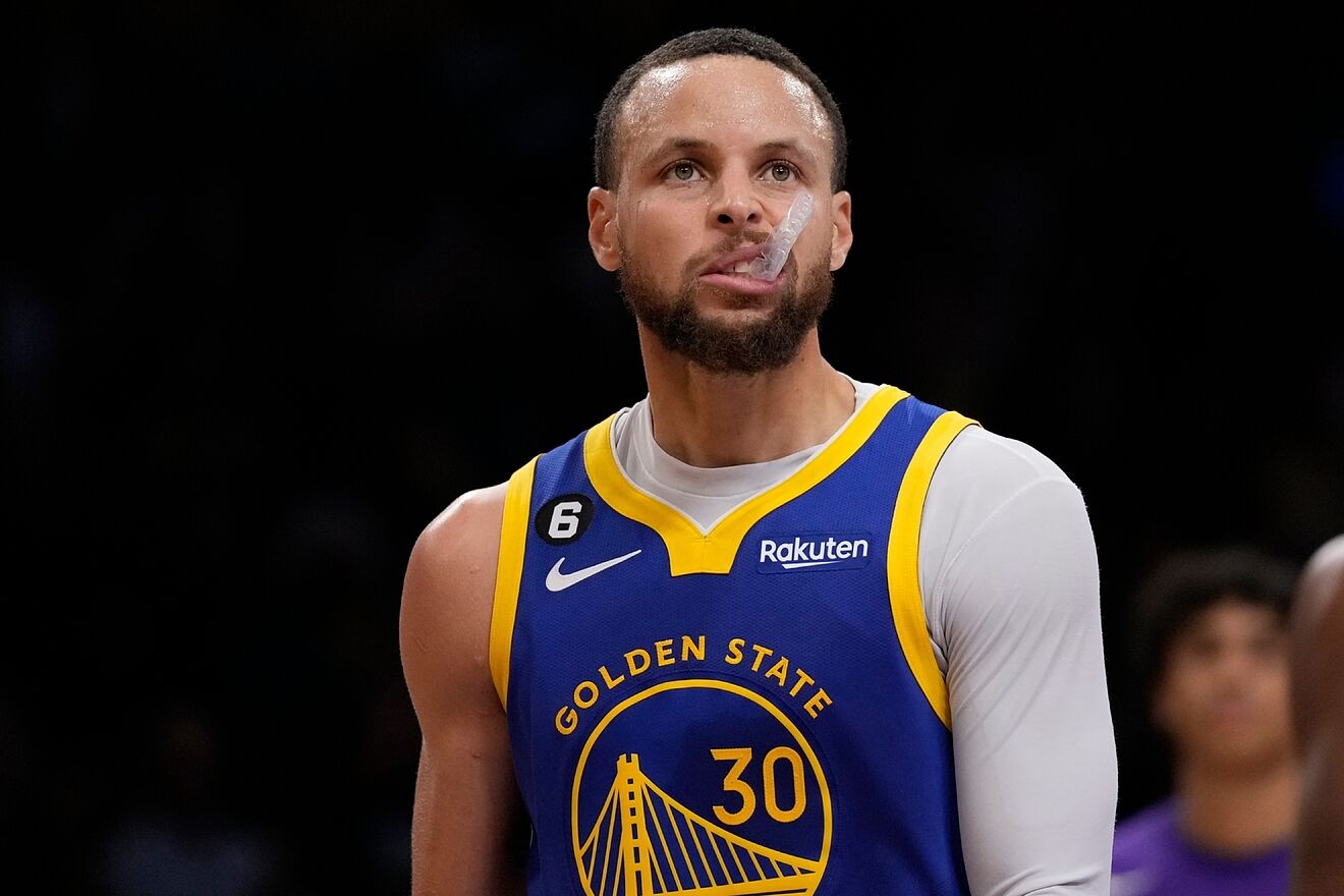 Stephen Curry of the Golden State Warriors