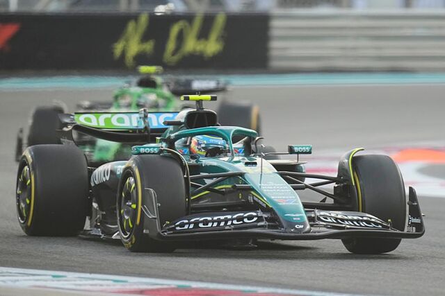 Fernando Alonso, en Abu Dhabi.