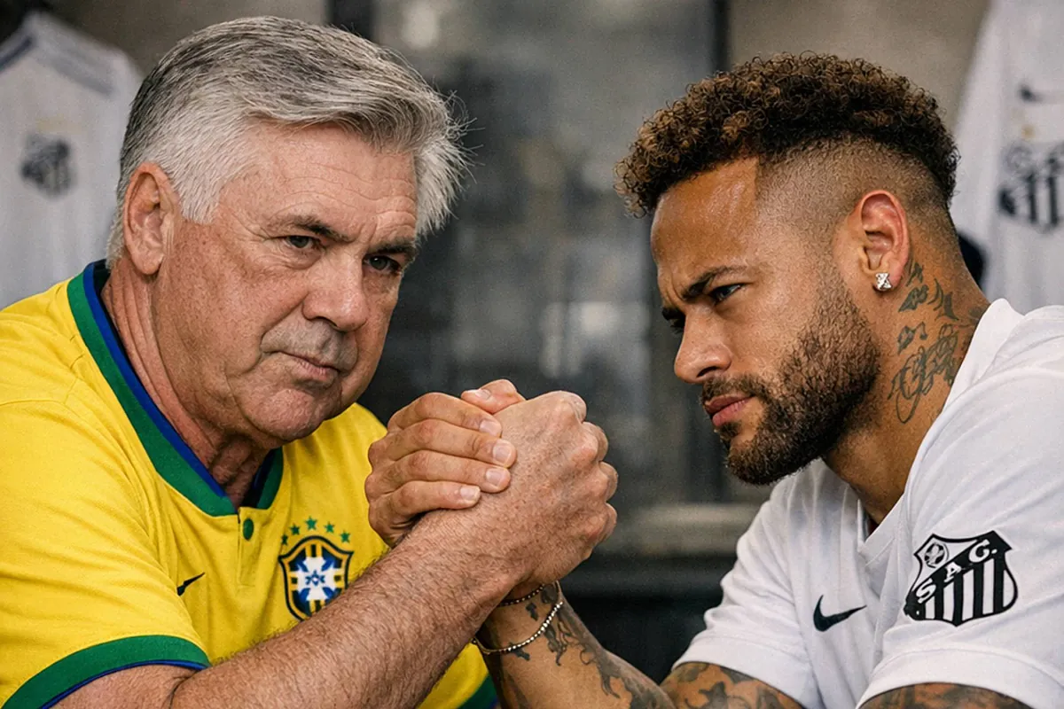 Brazil 'conspires' against Ancelotti in his standoff with Neymar over the World Cup