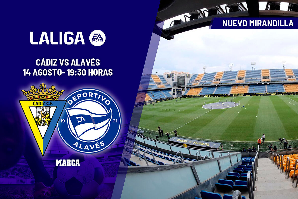 LaLiga EA Sports: Cádiz - Alavés: Horario y dónde ver en TV hoy el ...
