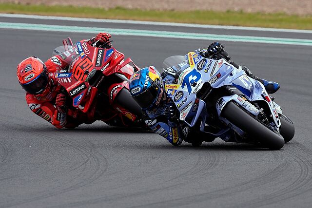 Marc y �lex M�rquez en la Sprint del GP de Gran Breta�a.