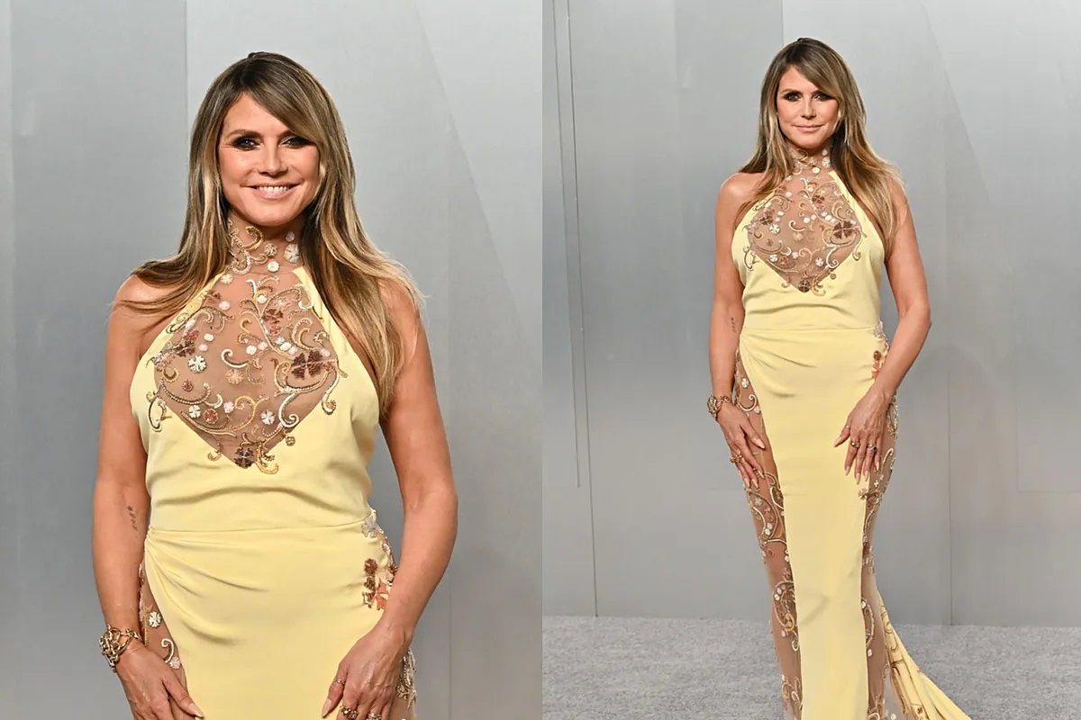 Heidi Klum's unrecognizable 'Techno Hexen' look steals the show at Coachella