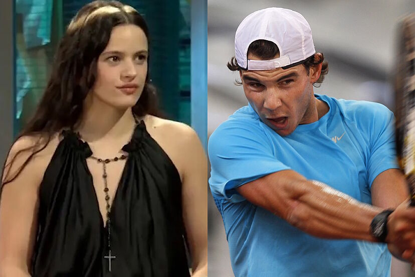 Rosalia shows her admiration for Rafa Nadal: "I have the urge to play  tennis someday" | Marca