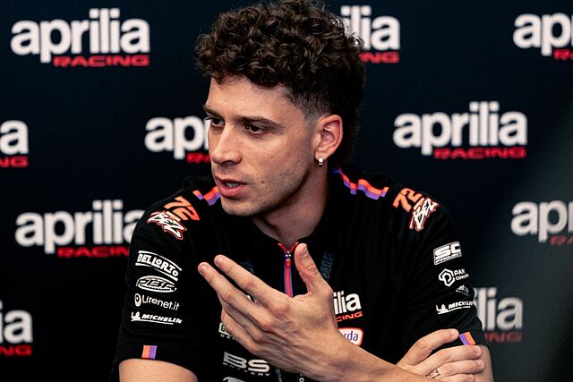 Marco Bezzecchi, en Brno.