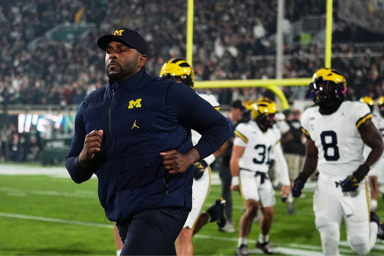Former Michigan head coach Sherrone Moore