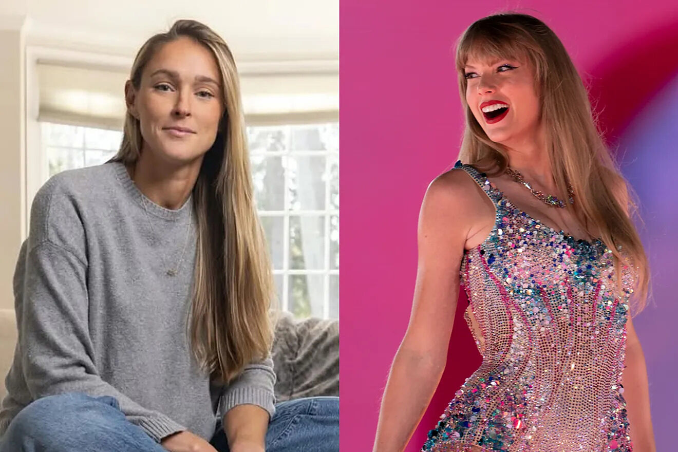 Kylie Kelce and Taylor Swift