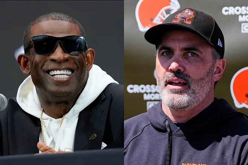 Kevin Stefanski opens up about his relationship with Deion Sanders after  Browns drafted Shedeur | Marca