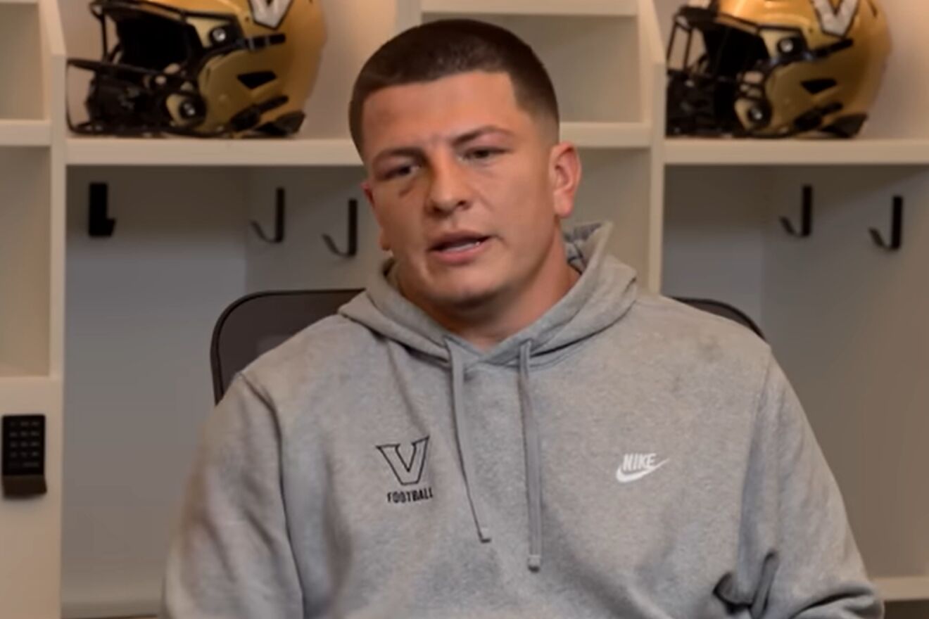 Diego Pavia told the story of how his mother lied about his birth...