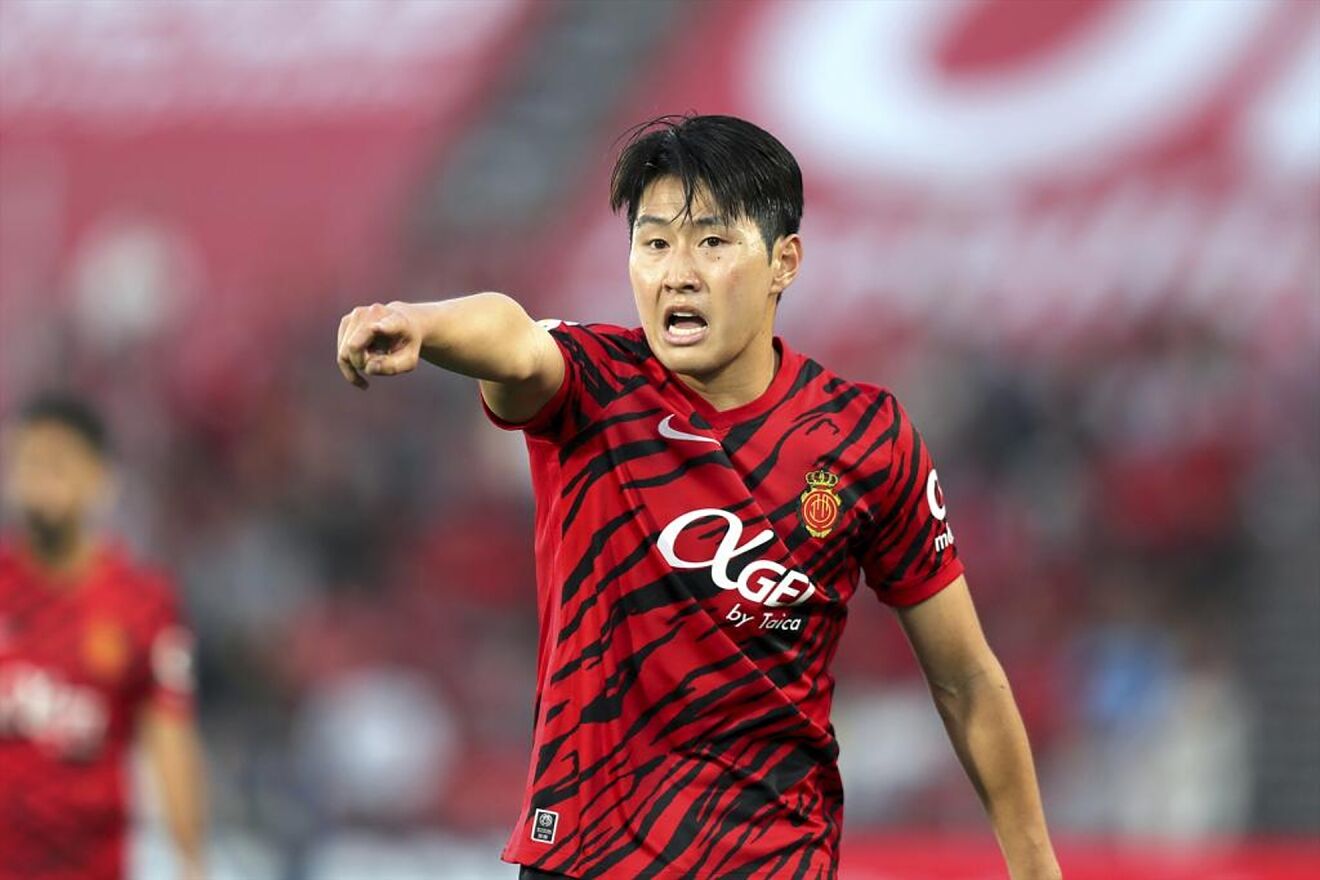 Kang In Lee, en un partido esta temporada.
