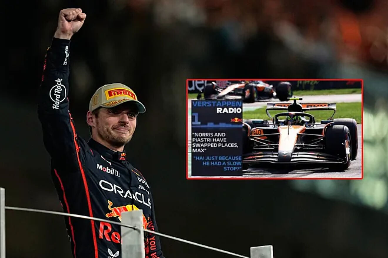 Max Verstappen lost the F1 title by 2 points to Lando Norris/